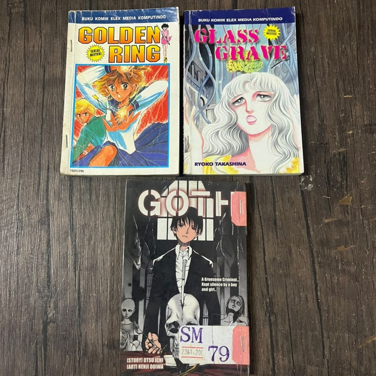 Komik Jepang Serial Misteri : Berawalan Huruf "G"