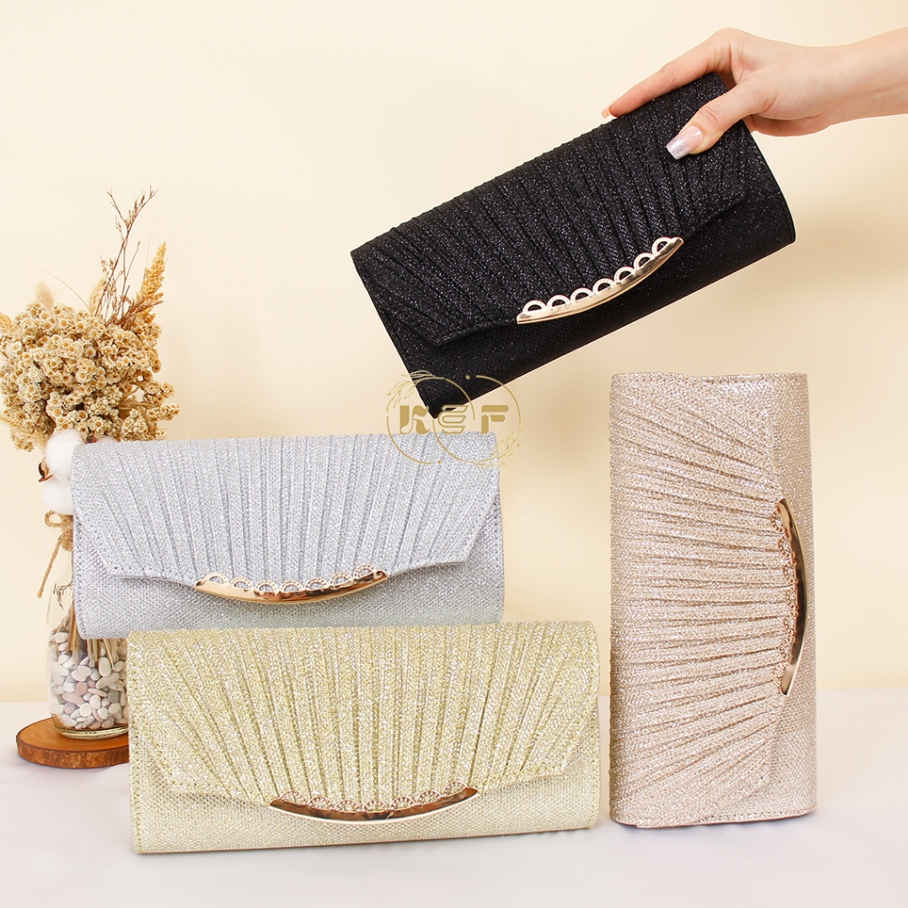 KEF Tas PESTA Wanita Bae 1137/ CLUTCH Kondangan Elegan- 1137