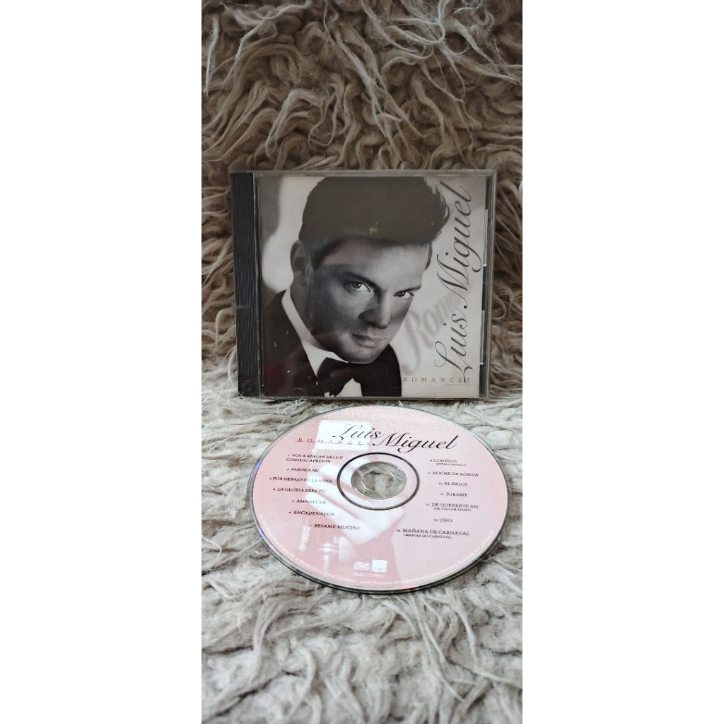 LUIS MIGUEL ROMANCES KASET CD