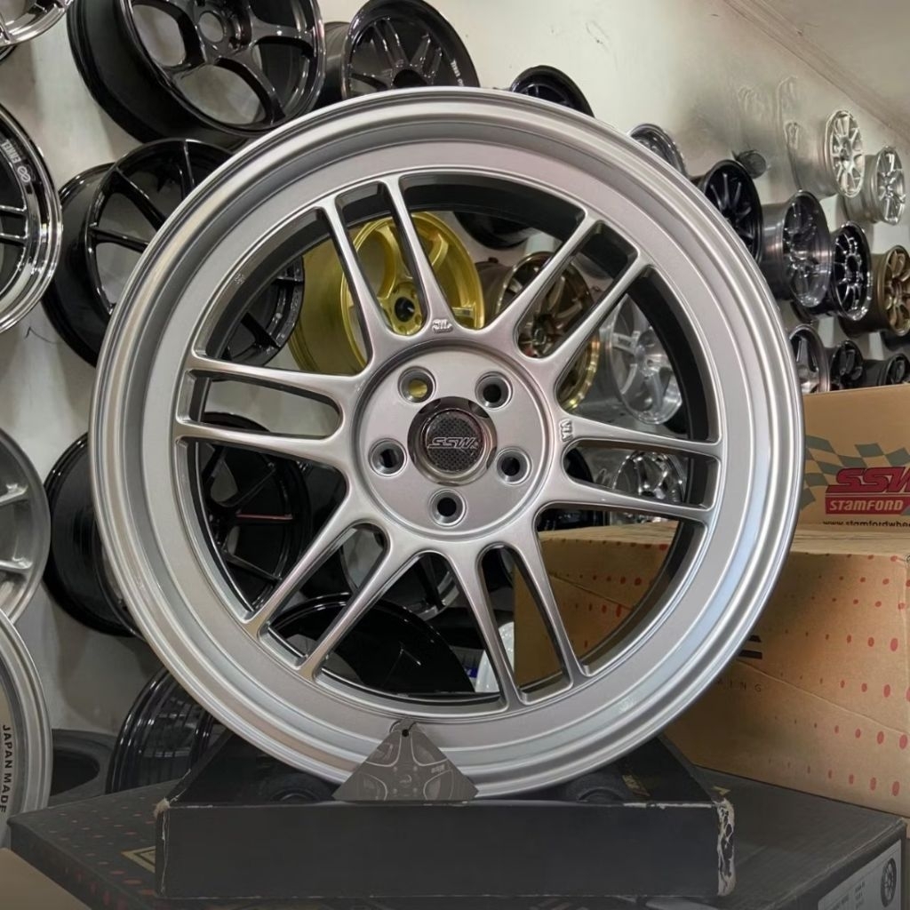 velg mobil ring 18 SSW ORIGINAL THAILAND ENKEI RPF1 PCD 5X100 velg racing r18 Yaris cross Ft86 subar
