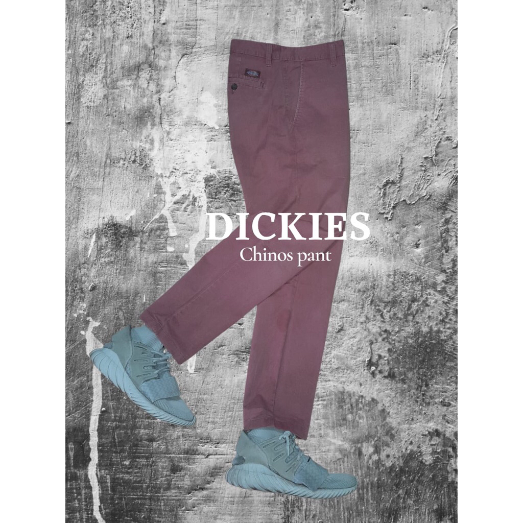 Dickies chinos pants keren bahan chino tebal warna fresh second preloved