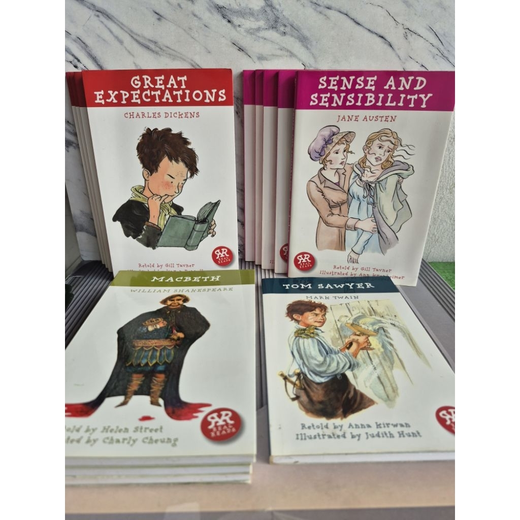 Buku Anak Import Classic Dari William Shakespeare, Mark Twain, Charles Dickens,Jane Austen ORI