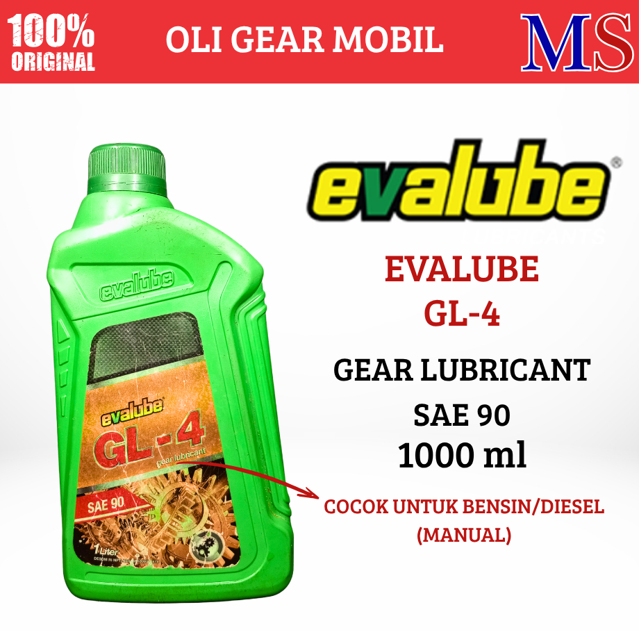 Evalube GL-4 SAE 90 1L Oli GEAR LUBRICANT