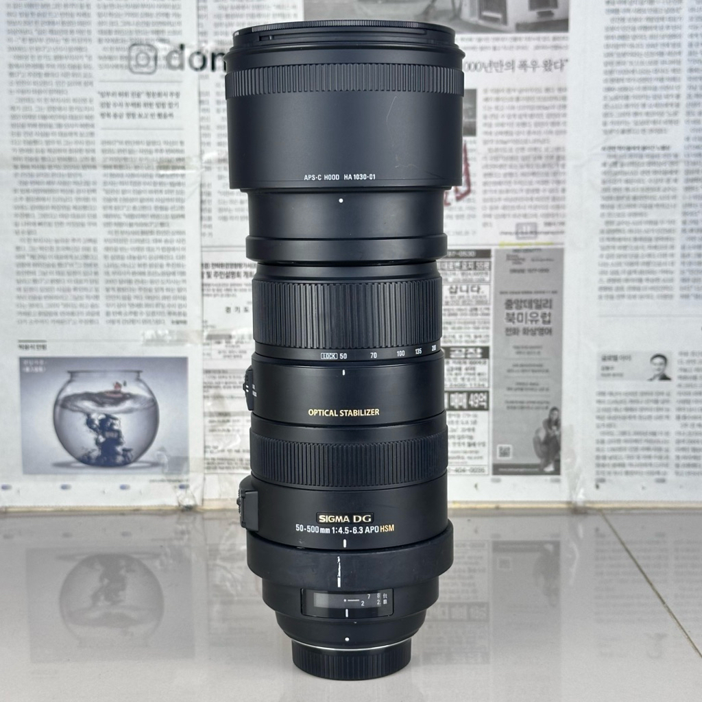Sigma 50-500mm F4.5 6.3 APO DG OS For Nikon