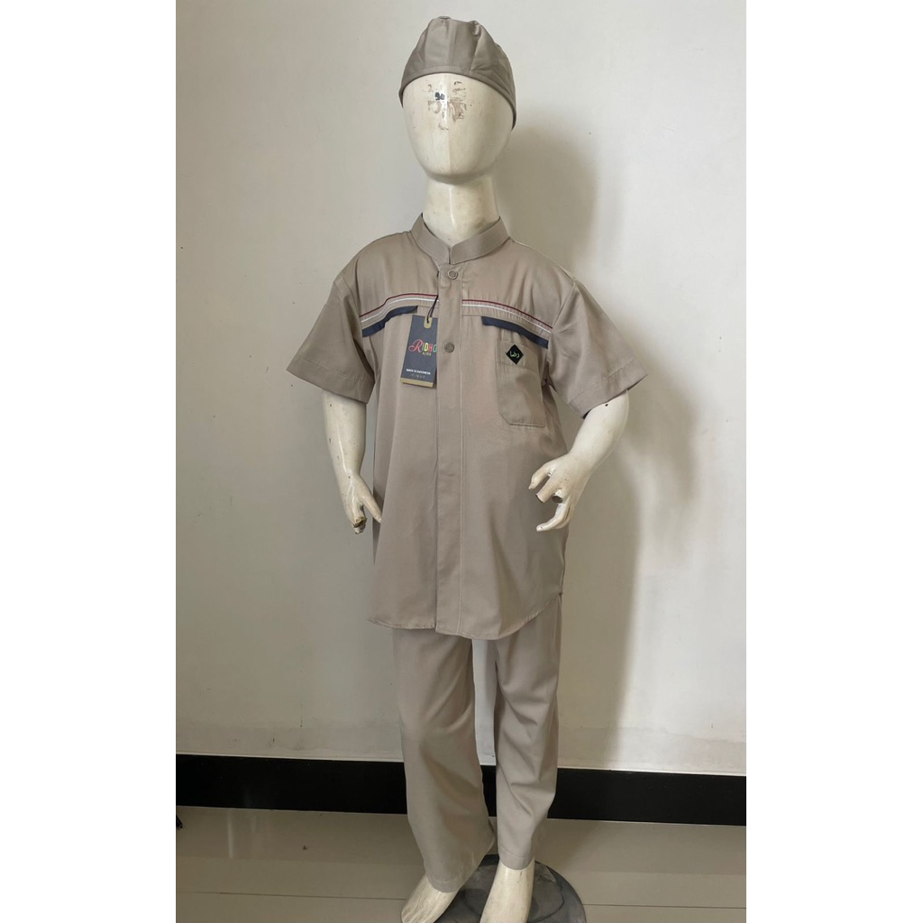 RIDHO STELAN KOKO ANAK SEMI KURTA 4-12 TAHUN