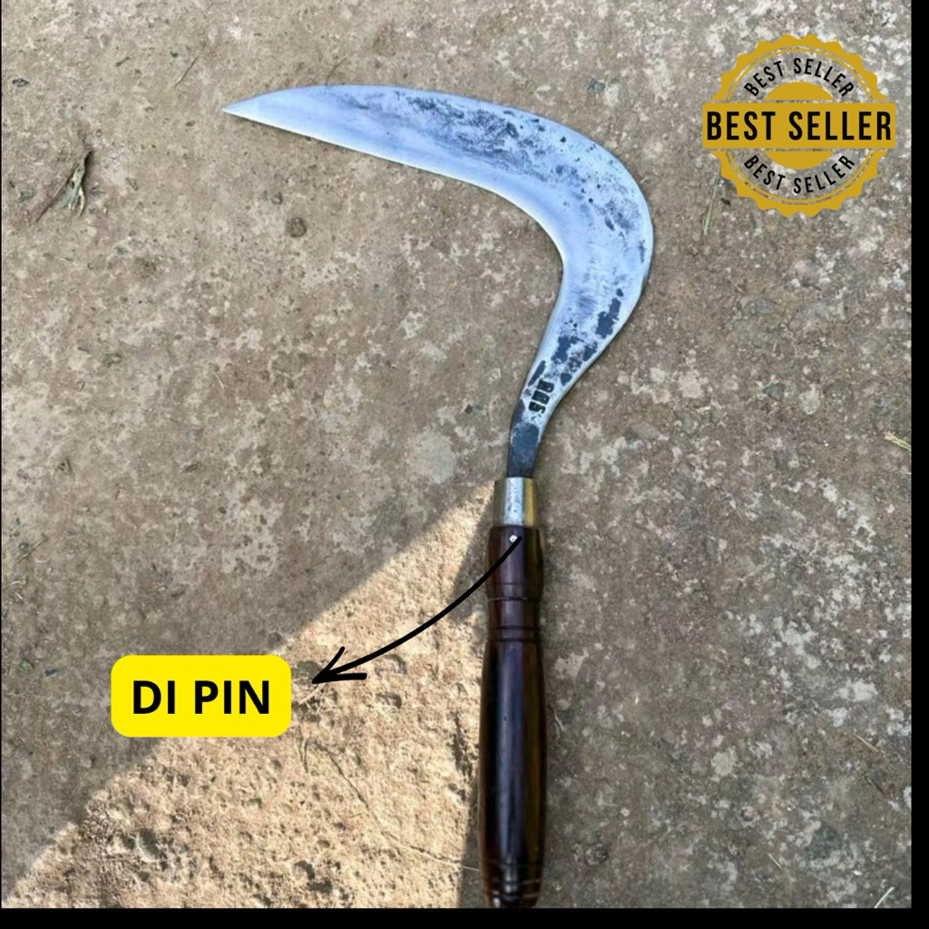 Arit Rumput Model Jawa | Bahan Baja Per Pakai Pin