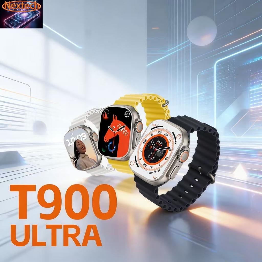 (COD100%ori)  ORIGINAL Smartwatch T900 ULTRA 2.09 Inch SMARTWATCH SERIES 8 ULTRA FULL SCREEN Smart W