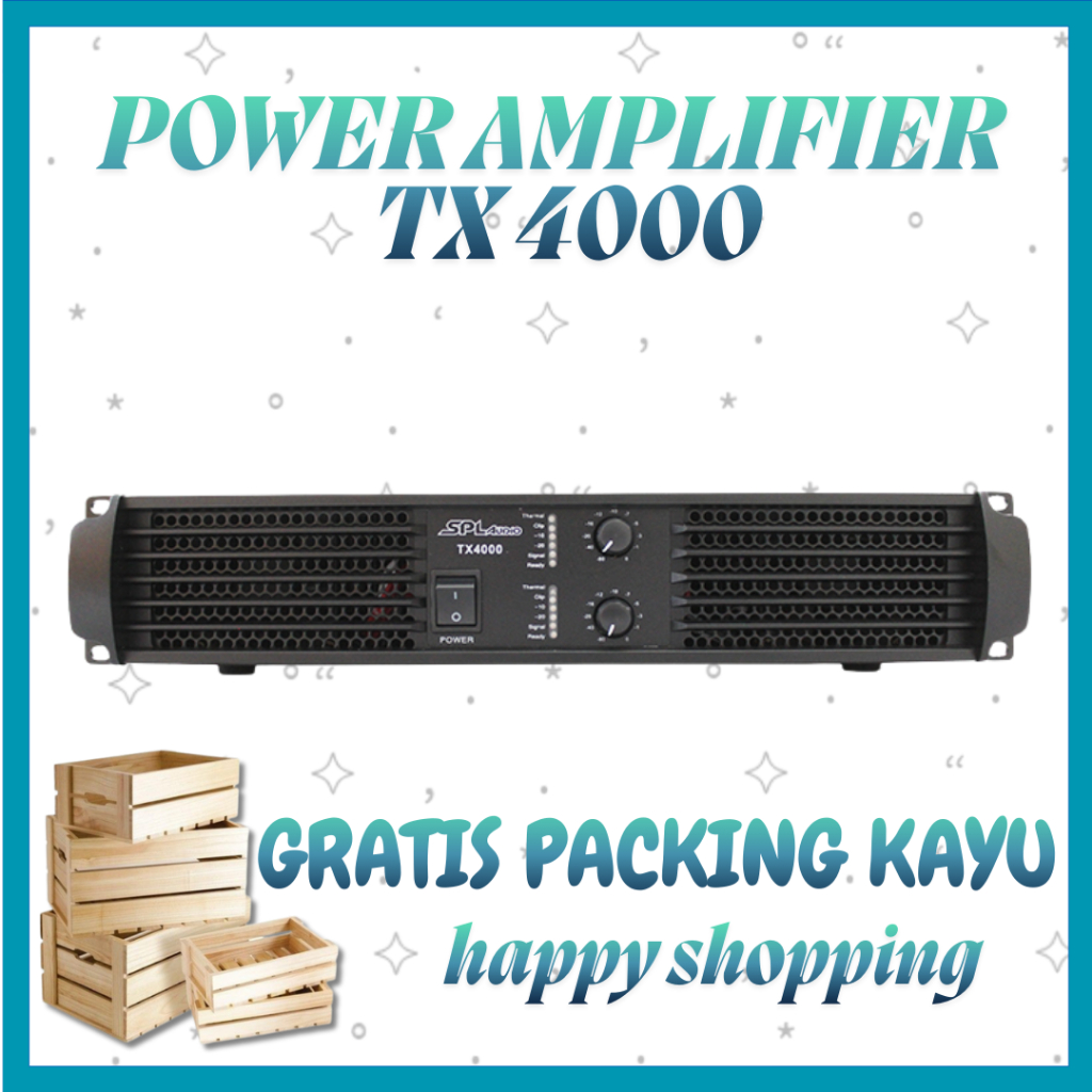 Power Amplifier SPL Audio TX 4000