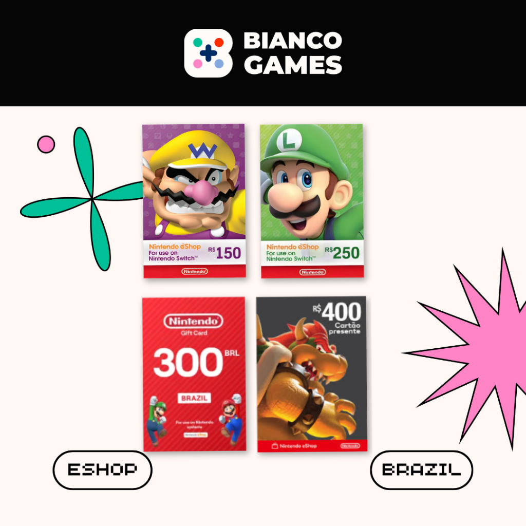 NINTENDO ESHOP REG BRAZIL
