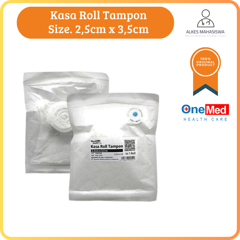 Kassa Roll Tampon Steril Onemed Kasa Roll Tampon 2.5x3.5 M