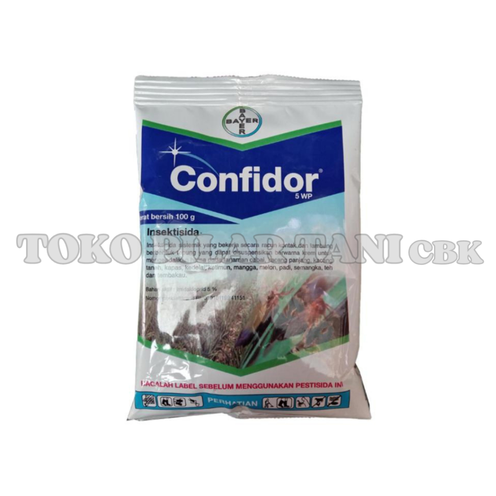 INSEKTISIDA CONFIDOR 5 WP 100 GRAM