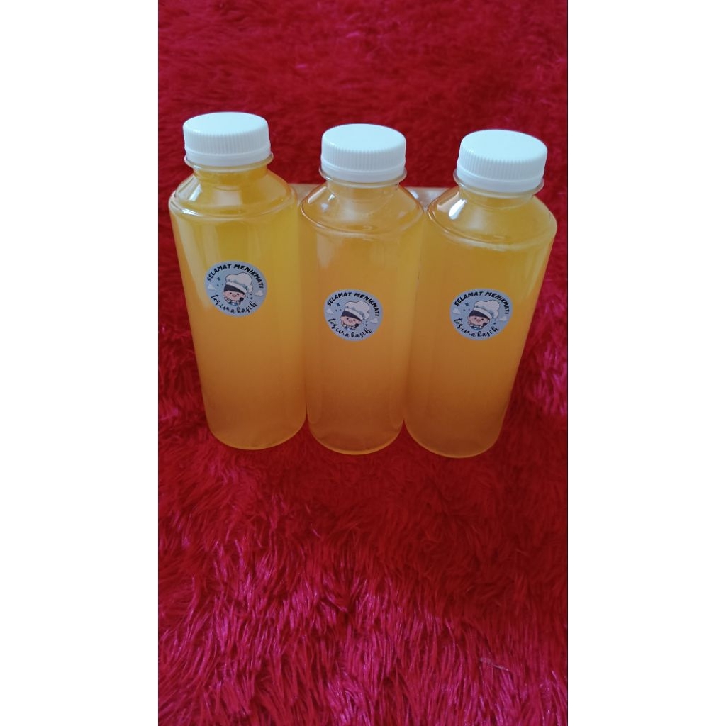 Es jeruk peras kemasan botol 250ml