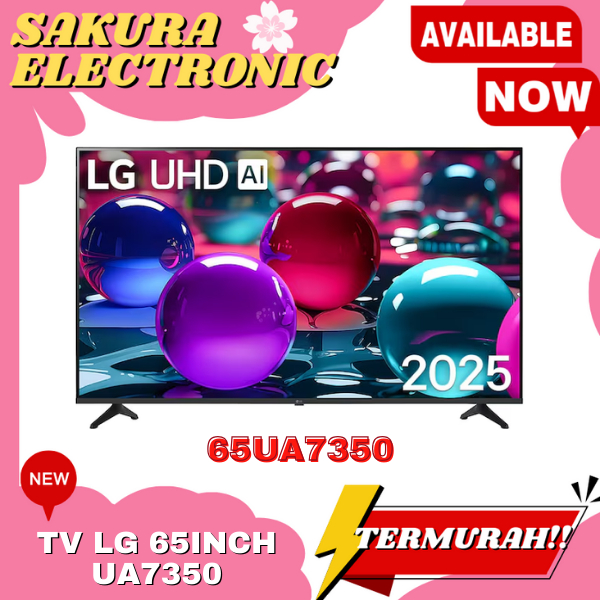 TV LG 65UA7350 65 INCH 4K UHD HDR 10 PRO UPSCALING WITH SMART TV LG 65UA7350PSB | 65 INCI UA7530