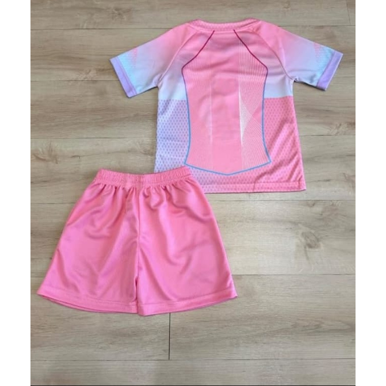 JERSEY BOLA KIDS BARCELONA SPECIAL PINK 2025/2026 GRADE ORI HIGH QUALITY