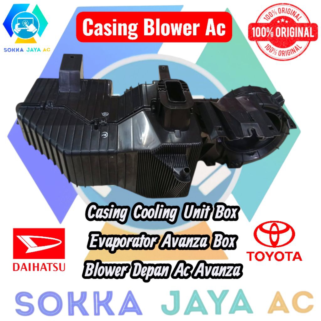 Casing Cooling Unit Box Evaporator ( Avanza / Xenia / Terios / Rush ) Box Blower Depan Original