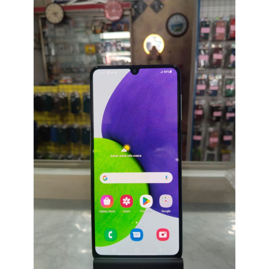 HP SECOND MURAH BERGARANSI SAMSUNG A22 RAM 6/128 ONLY