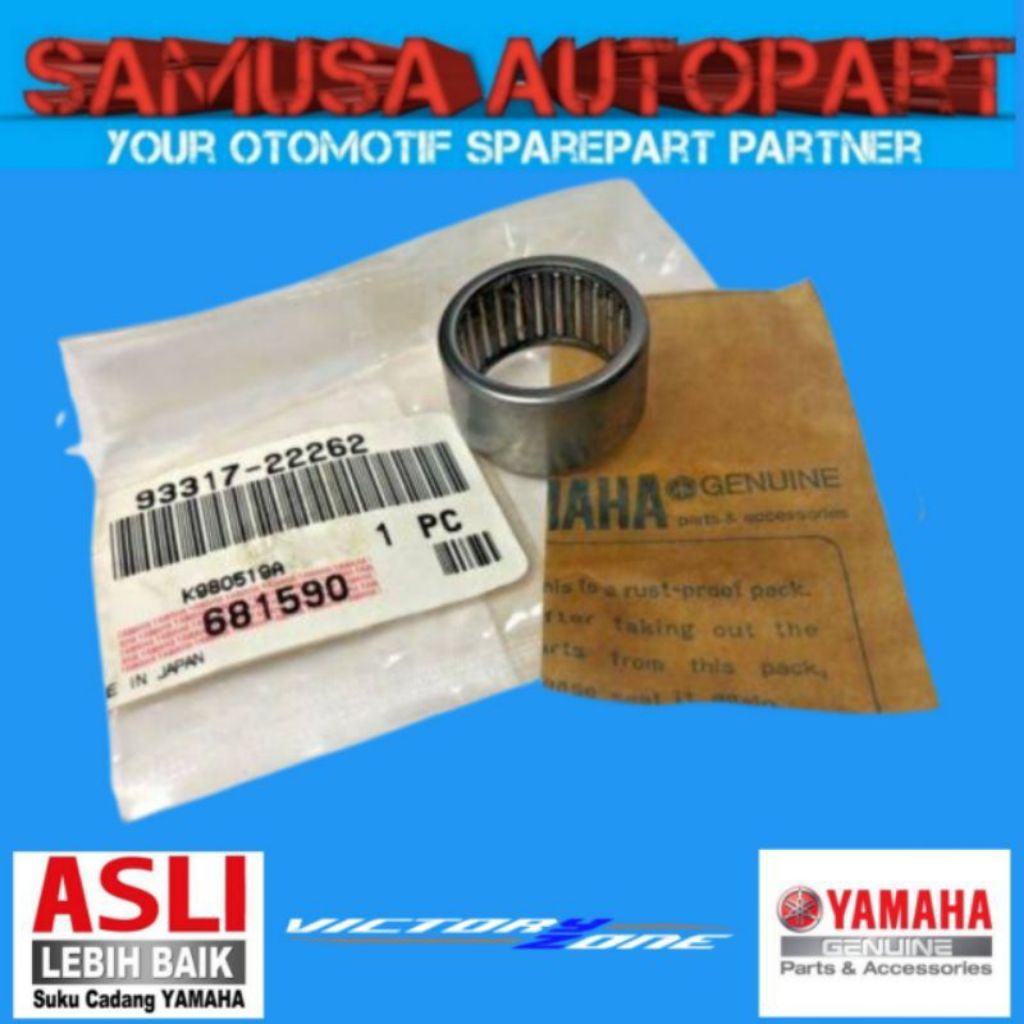 BEARING CYLINDERCAL FORK YZ125 YZ125X YZ250 YZ250X YZ250FX YZ250F ORIGINAL 93317-22262