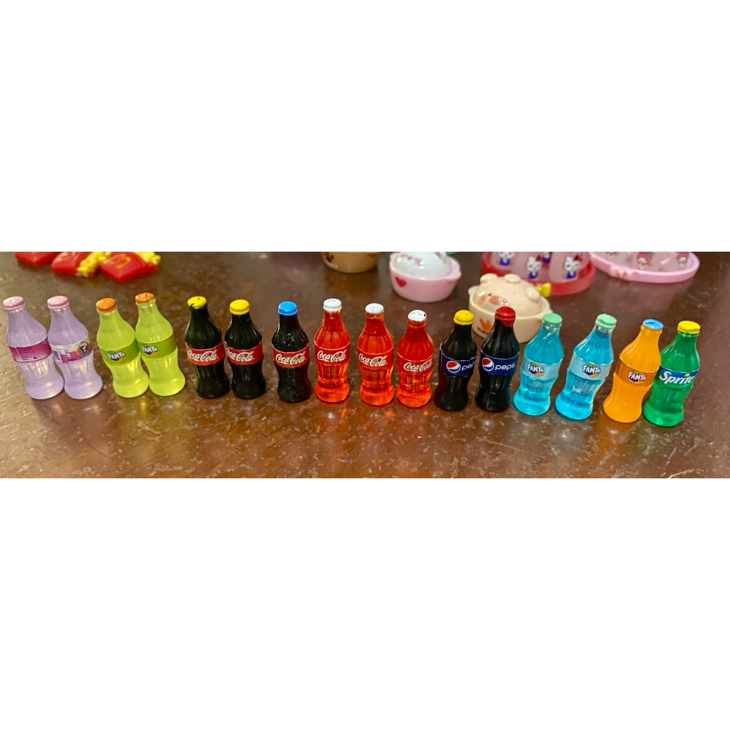 MAINAN ANAK PAUD MINIATUR MINUMAN DIY LUCU