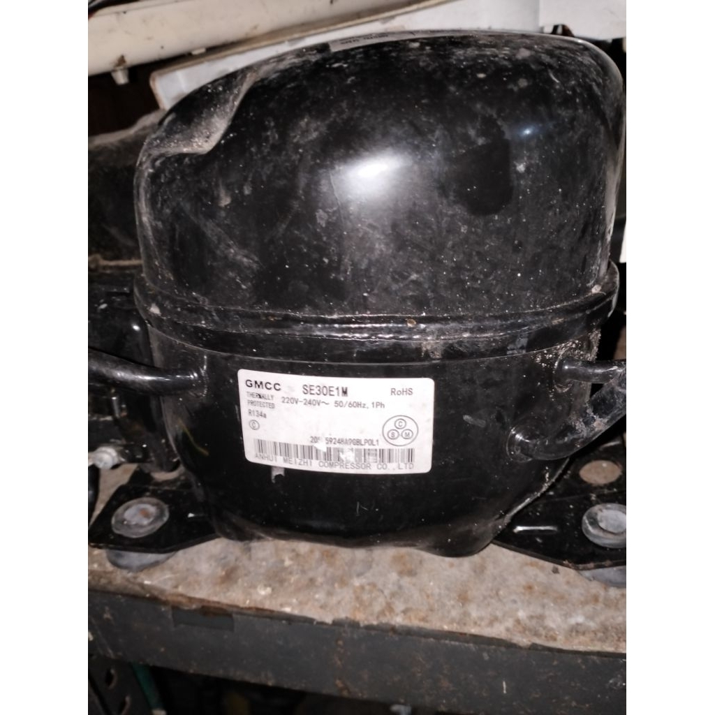 kompresor kulkas 1 pintu Polytron copotan ori