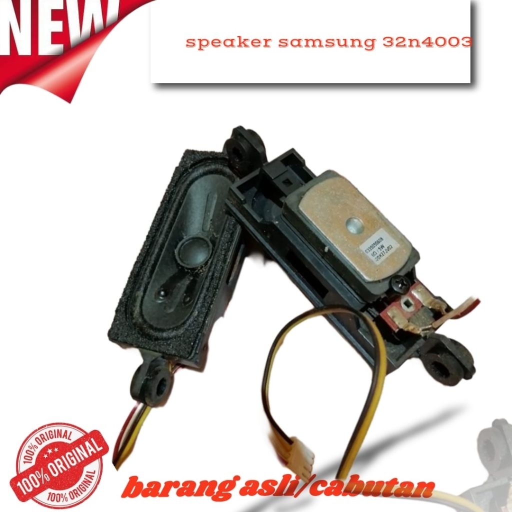SPIKER SPEAKER TV SAMSUNG  32n4003 BEKAS CABUTAN