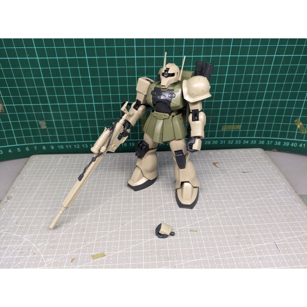 HGUC Zaku I Sniper (yonem kirks custom) Bandai