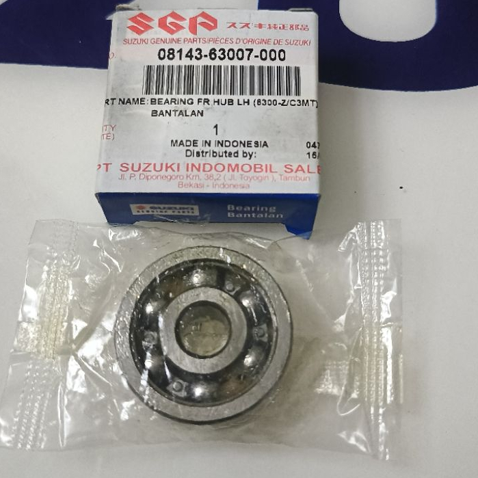 LAHER BEARING  RODA DEPAN C3MT 6300 SUZUKI SHOOTER ORIGINAL SGP