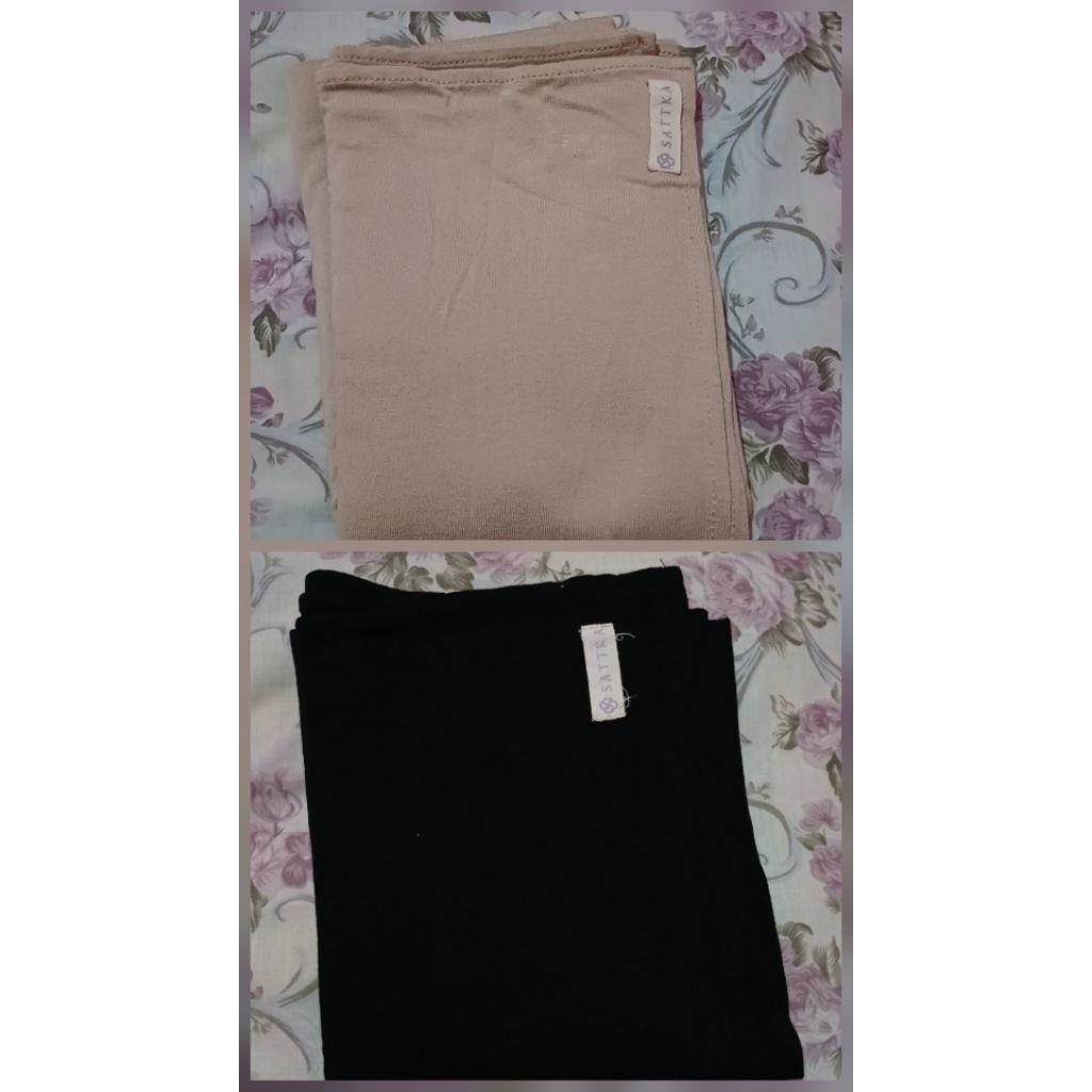 preloved jilbab pashmina viscose basic sattka, ceruty, silk, crinckle + adm