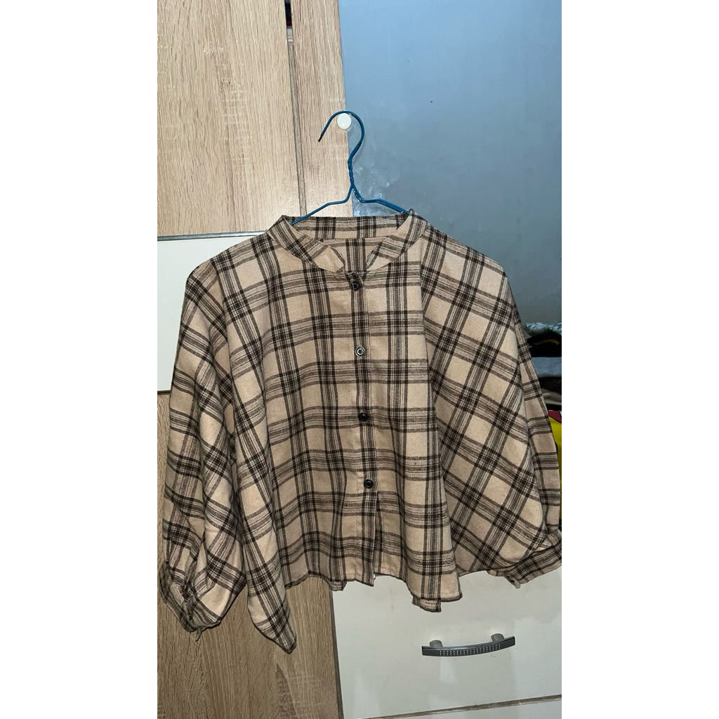 PRELOVED KEMEJA FLANEL WANITA