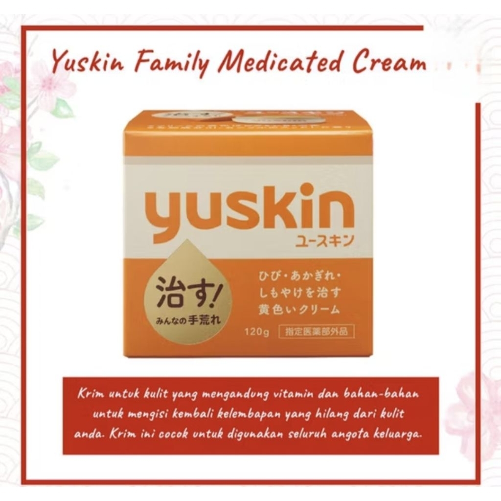 Yuskin Family Medicated Cream - Krim Kulit Original Japan