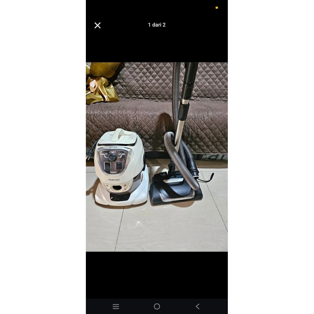 Vivenso Proaqua Vakum Cleaner made in Germany Kondisi second