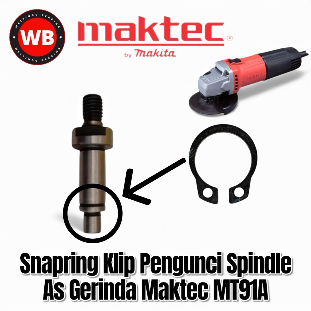 Snapring Klip Spi Spindle As Gerinda Maktec MT91A