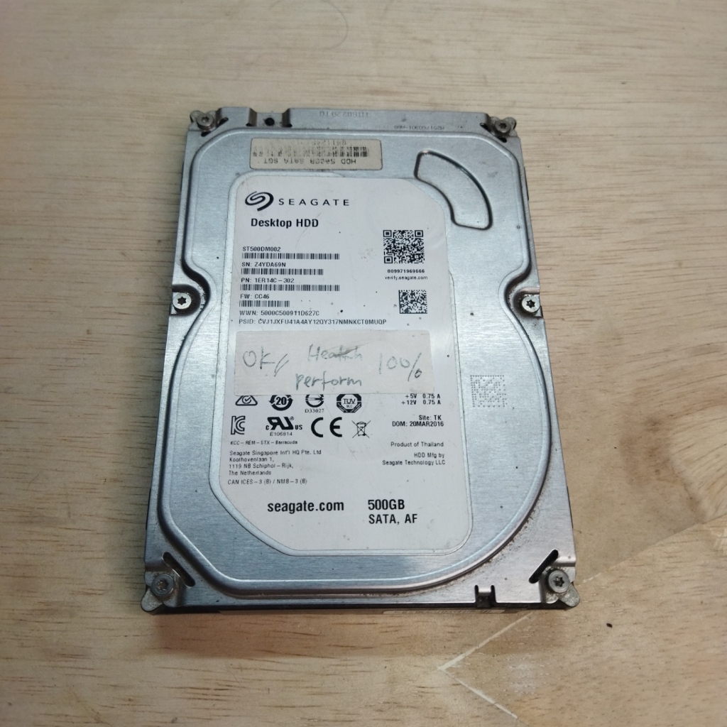 Hardisk Internal PC Desktop 3.5inch 500 GB Second