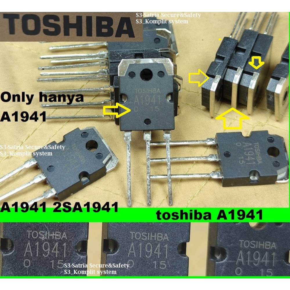 A1941 A 1941 hanya a1941 only (minimal 20pcs bisa klik lebih dari 20) toshiba A1941 a 1941 2SA1941 2