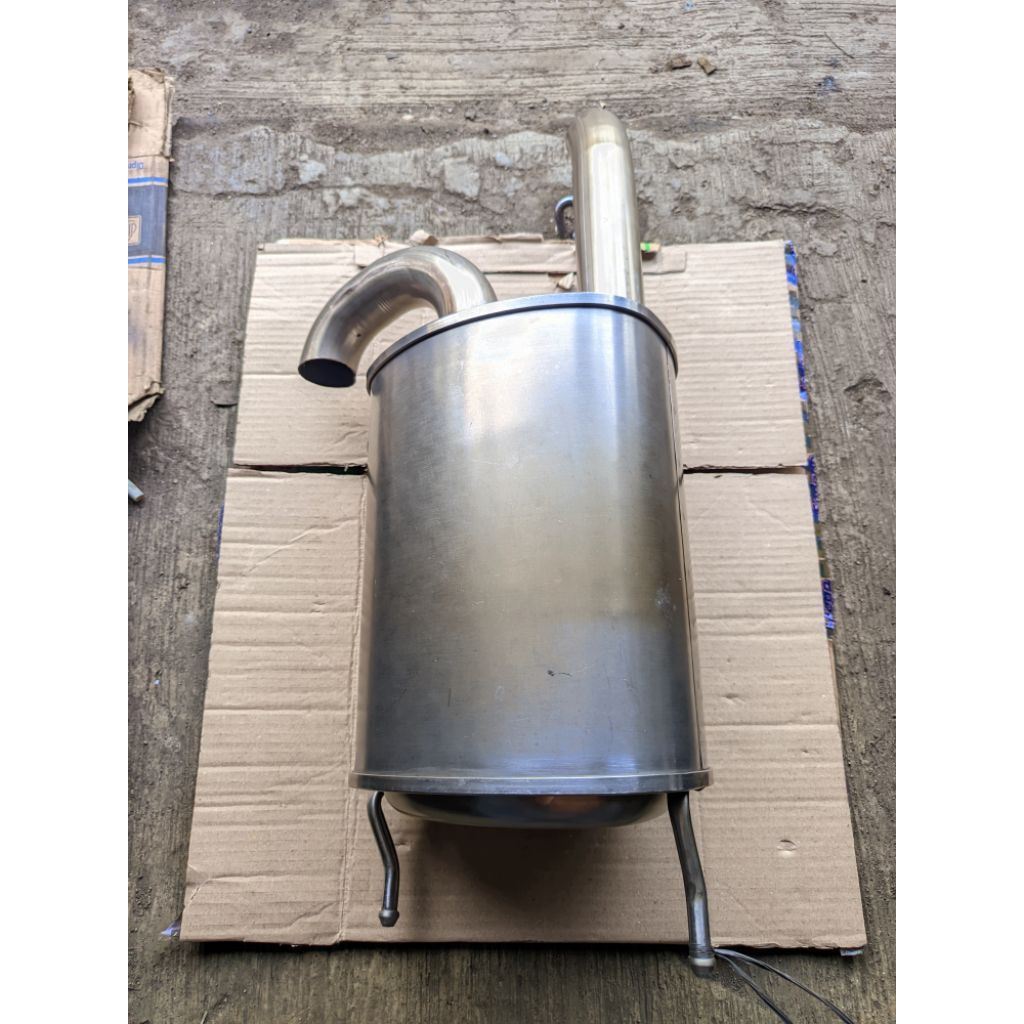 knalpot Standar Honda Jazz Ge8/ RS Freed Asli Copotan