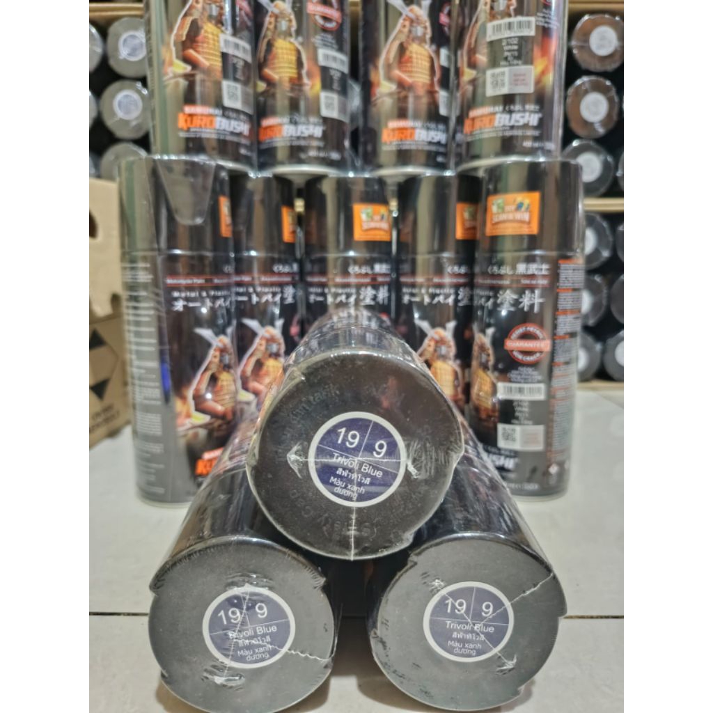 Pilok Pilox Cat Semprot Samurai Tivoli Blue 9 Cat Semprot Samurai Paint‎
