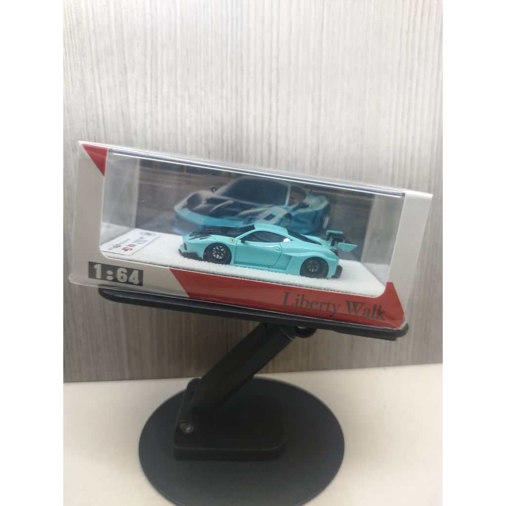 JEC Ferrari LB 458 resin Limited 399 Tiffany blue biru1/64 sealed
