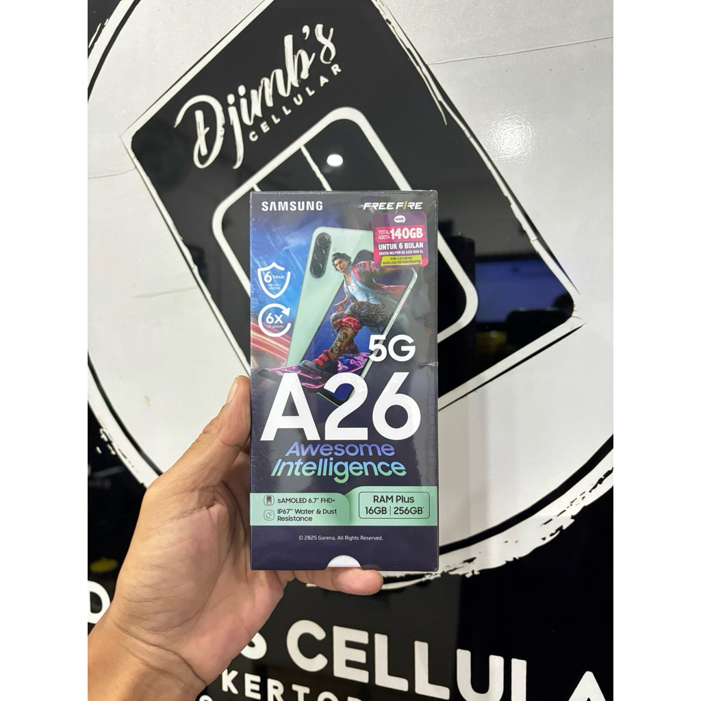 SAMSUNG GALAXY A26 5G ROM 8GB/256GB GARANSI RESMI SEIN HP MURAH