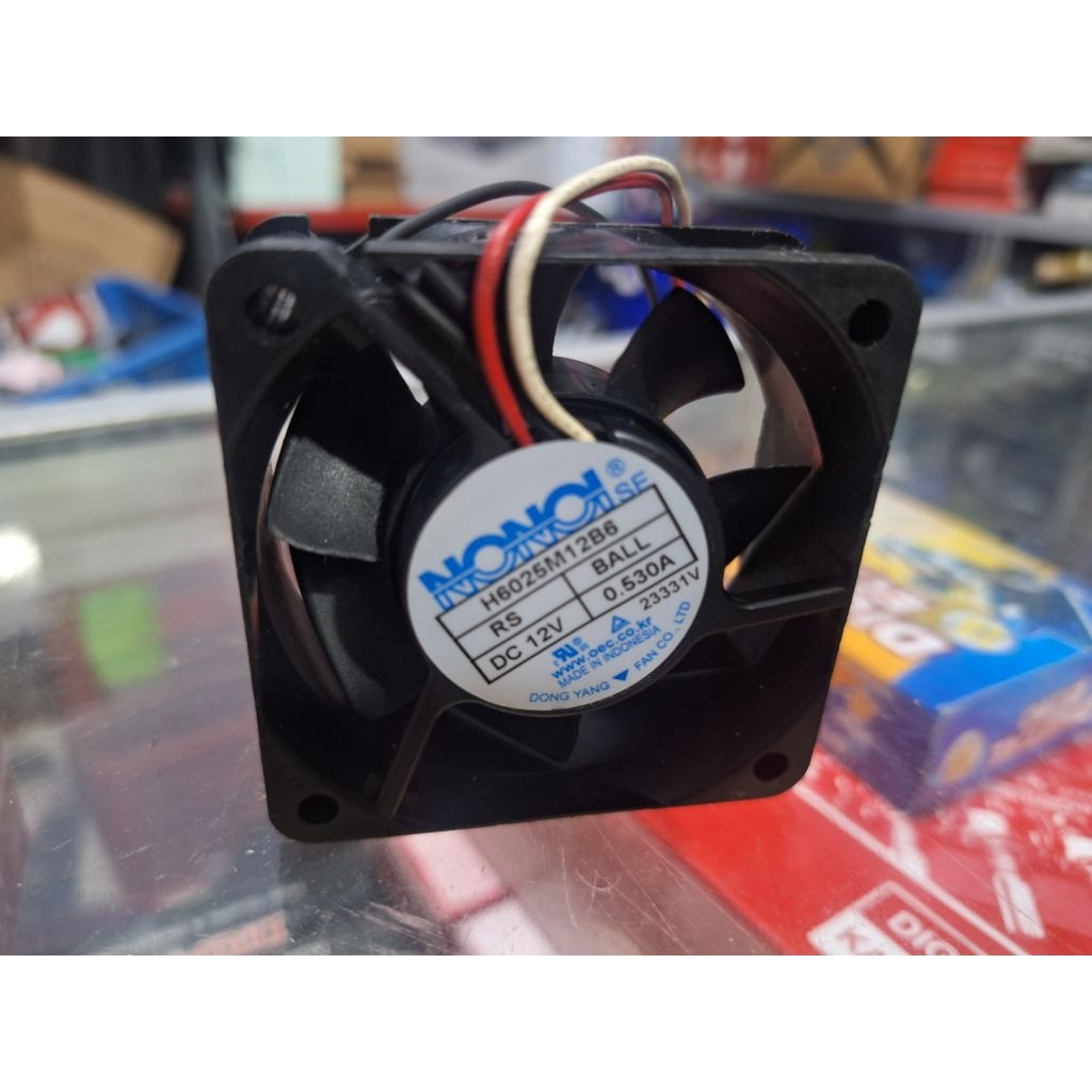 KIPAS COOLING FAN HIGH SPEED DC BRUSHLESS FAN 6X6CM DC12V NONOISE