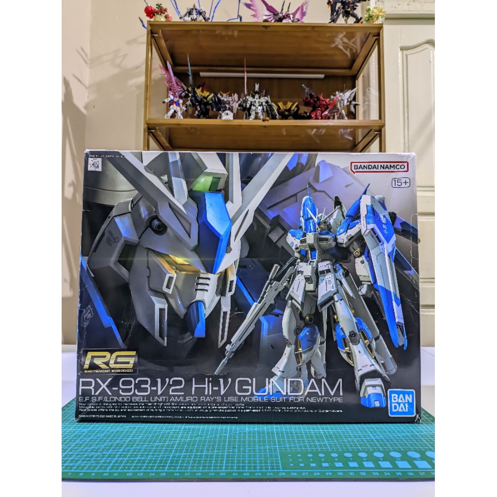RG 1/144 RX-93-V2 Hi-V GUNDAM / RG Hi Nu GUNDAM BANDAI