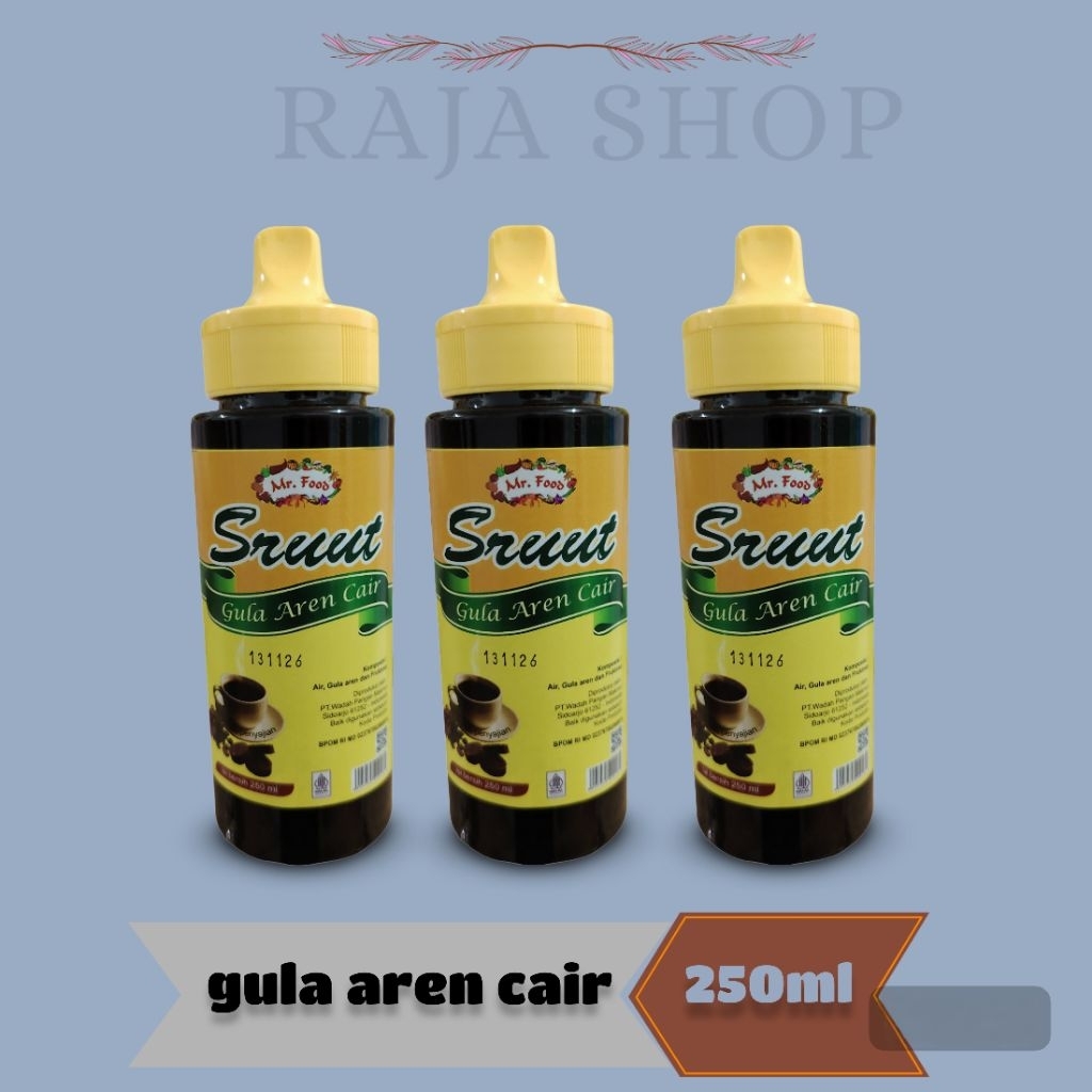 Gula Aren Cair Sruut 250ML/gula aren/Sruut Gula aren cair