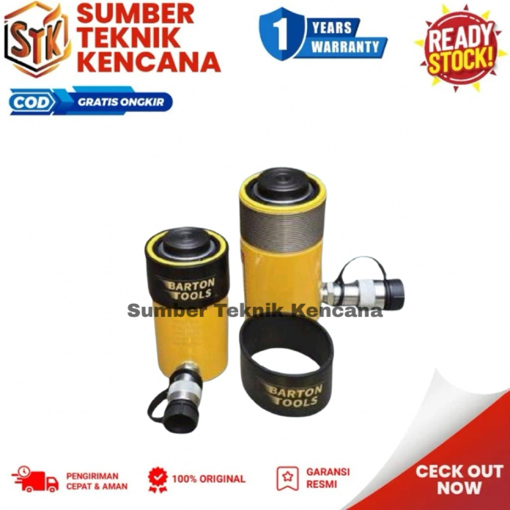 Hydraulic Cylinder 25 Ton 50mm RC-252 BARTON Hidrolik Jack 25T Silinder