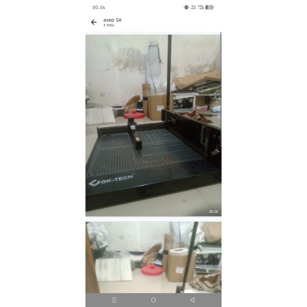 Mesin Potong kertas A3 GK tech