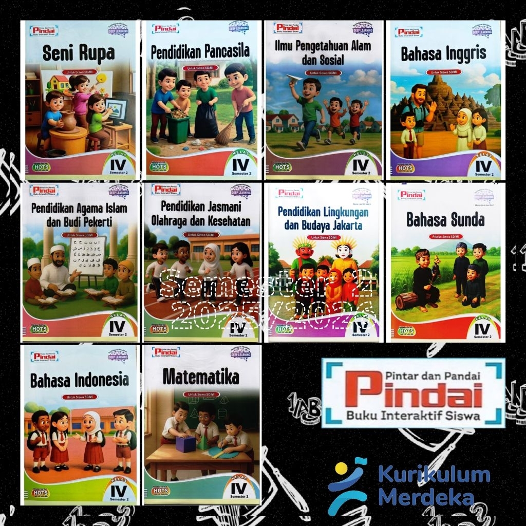LKS Pindai SD Kelas 4 Semester 2 Kurikulum Merdeka Arya Duta