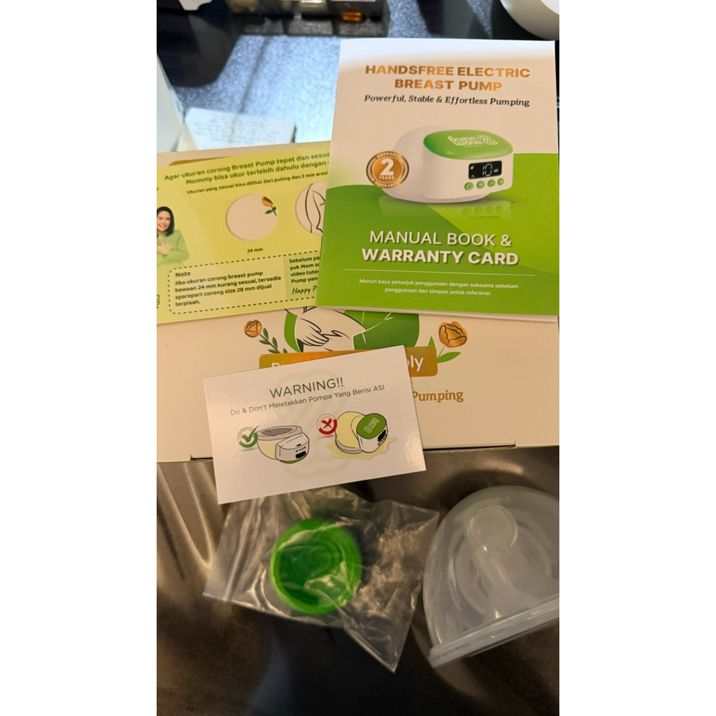 Mom Uung Pompa ASI Handsfree Wireless Dual Mode - Hospital Grade - preloved