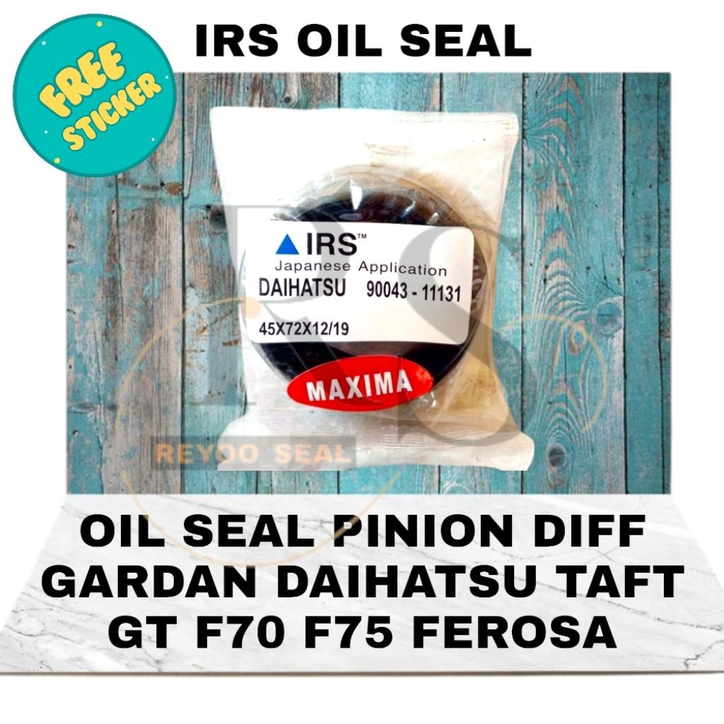 OIL SEAL PINION DIFF GARDAN DAIHATSU TAFT GT F70 F75 FEROSA