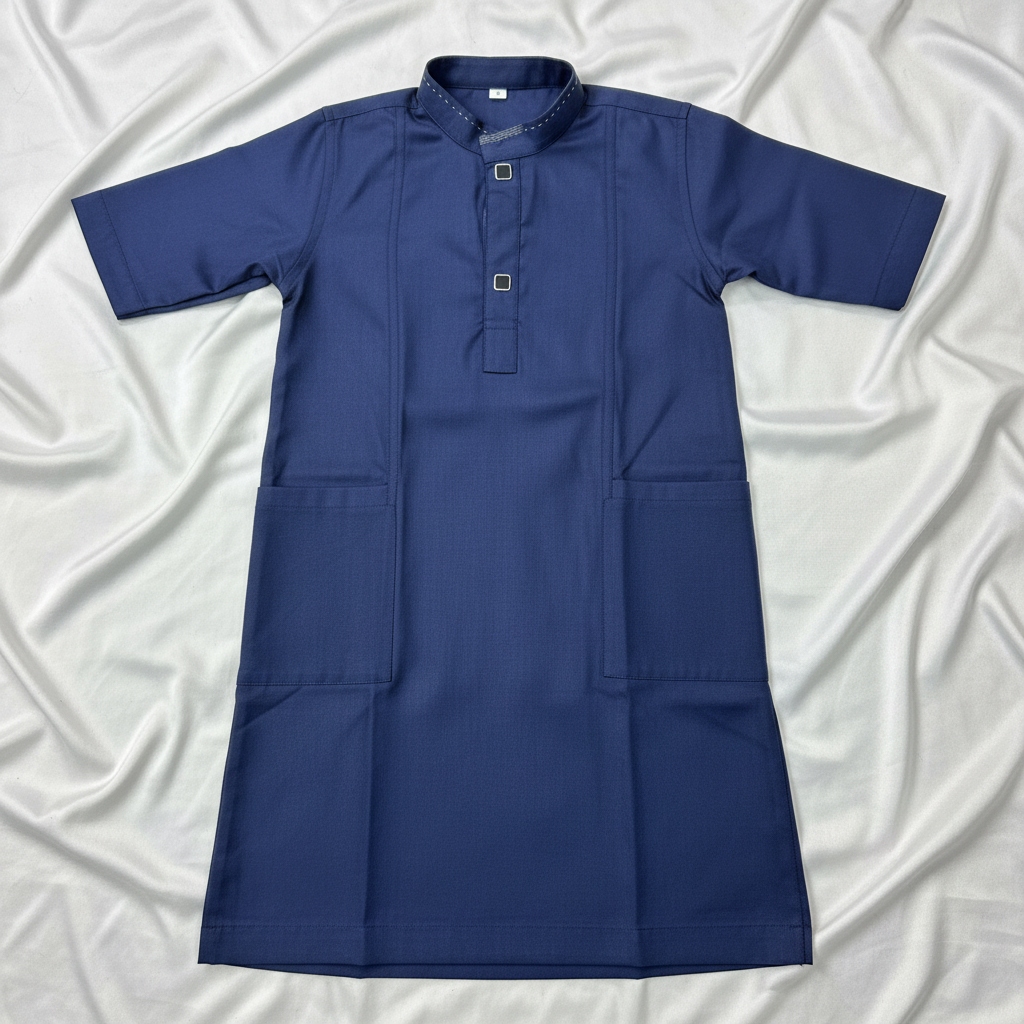 Alkavkaz  Jubah Gamis Anak Laki Premium Sunan Series Lengan/ Koko / baju anak / jubah / Jubah Anak