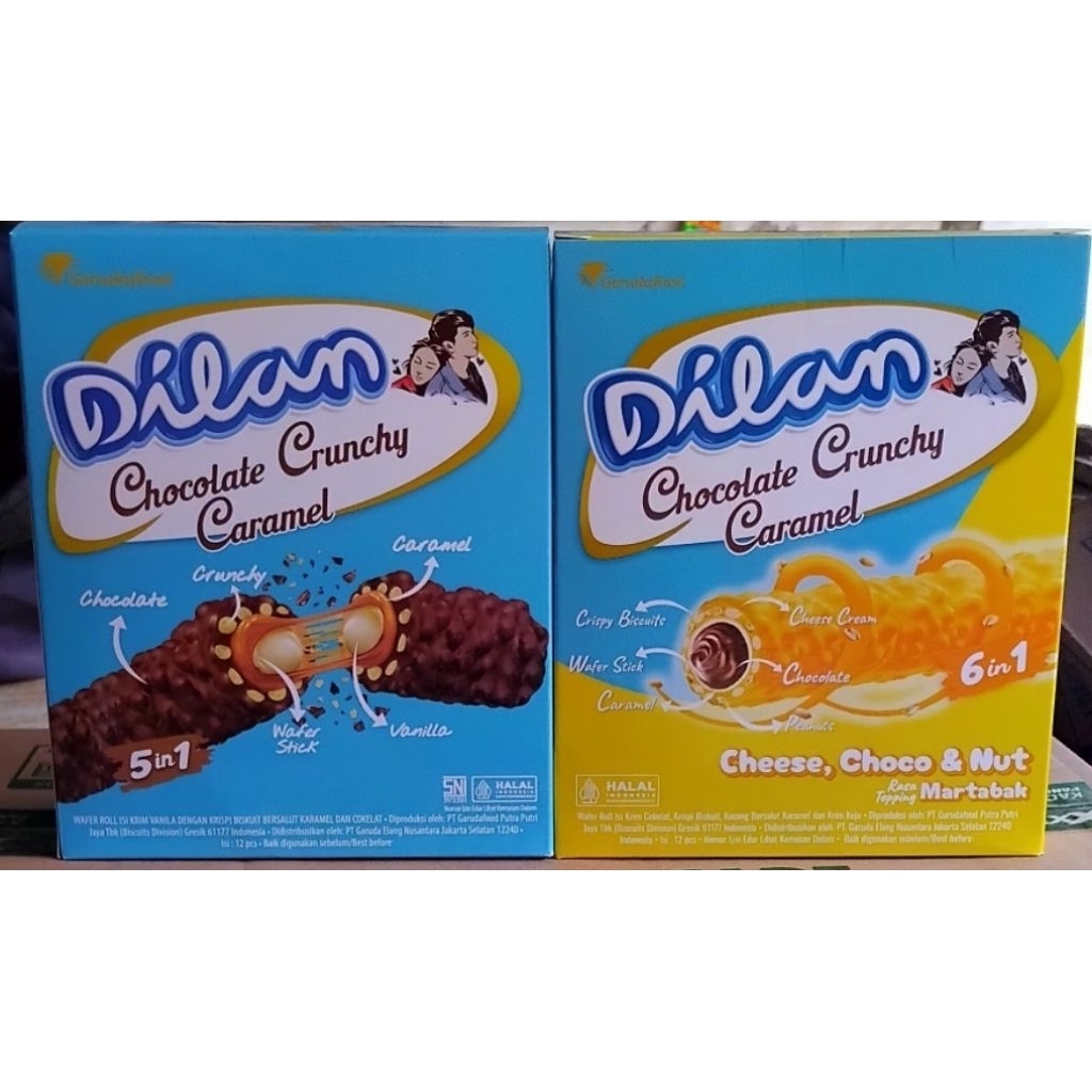 dilan chocolate crunchy caramel