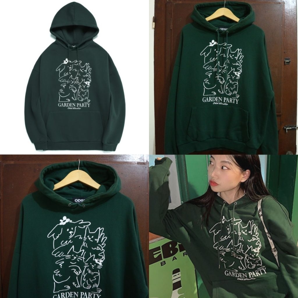 ODSD Odd Studio Garden Party Loose Fit Hoodie