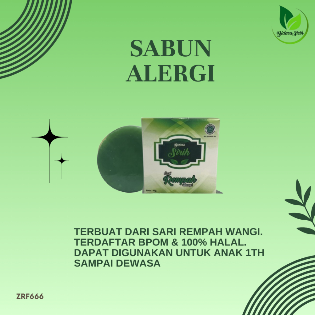 SABUN BIDARA SIRIH MENGATASI ALERGI