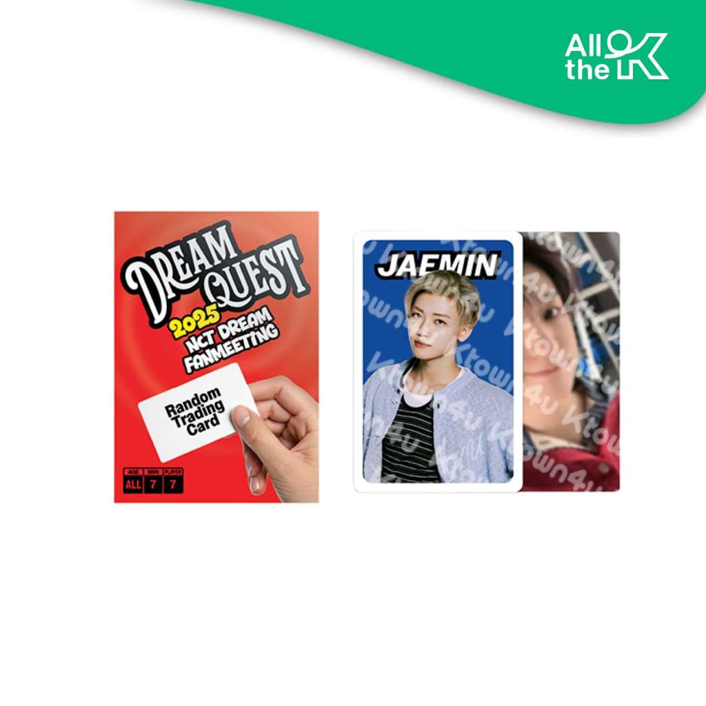 NCT DREAM - RANDOM TRADING CARD SET / 2025 NCT DREAM FANMEETING [DREAM QUEST] OFFICIAL MD